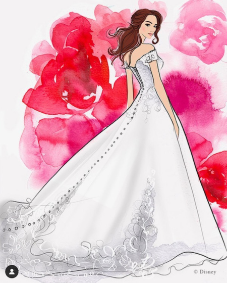 Vestidos de novia inspirados en las princesas Disney - Chic Trends Magazine