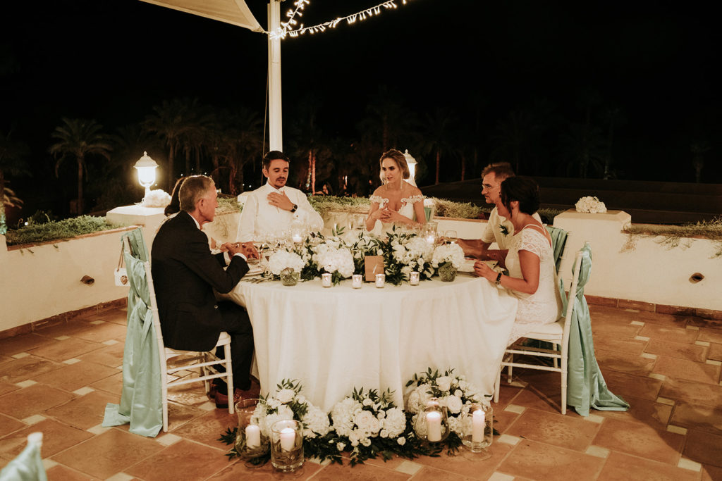 Boda de verano organizada por Grupo Bambú