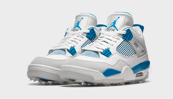 Air-Jordan-4-Golf-Military-Blue-b - Chic